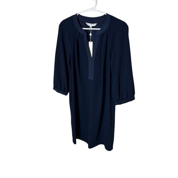 NWT navy Trina Turk dress - Picture 1 of 5